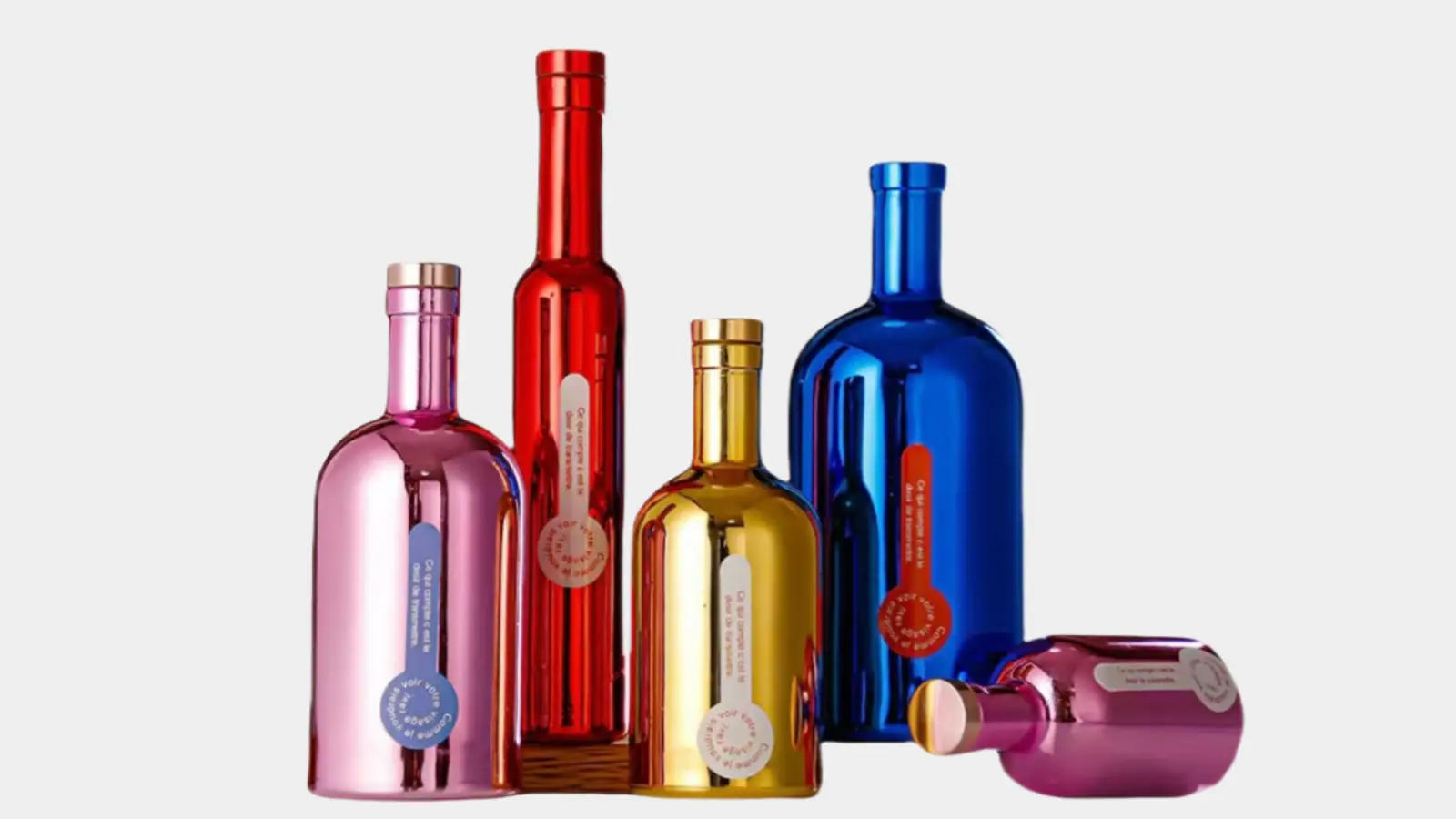Glass Bottle Metallization