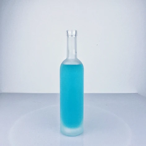 330ml Teardrop Glass Bottle with Cork - Elegant Spirits Design
