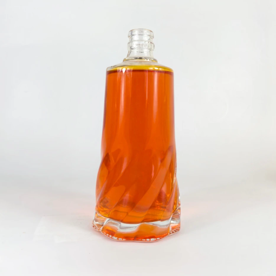 500ml Luxury Glass Bottle - Premium Spirits Design