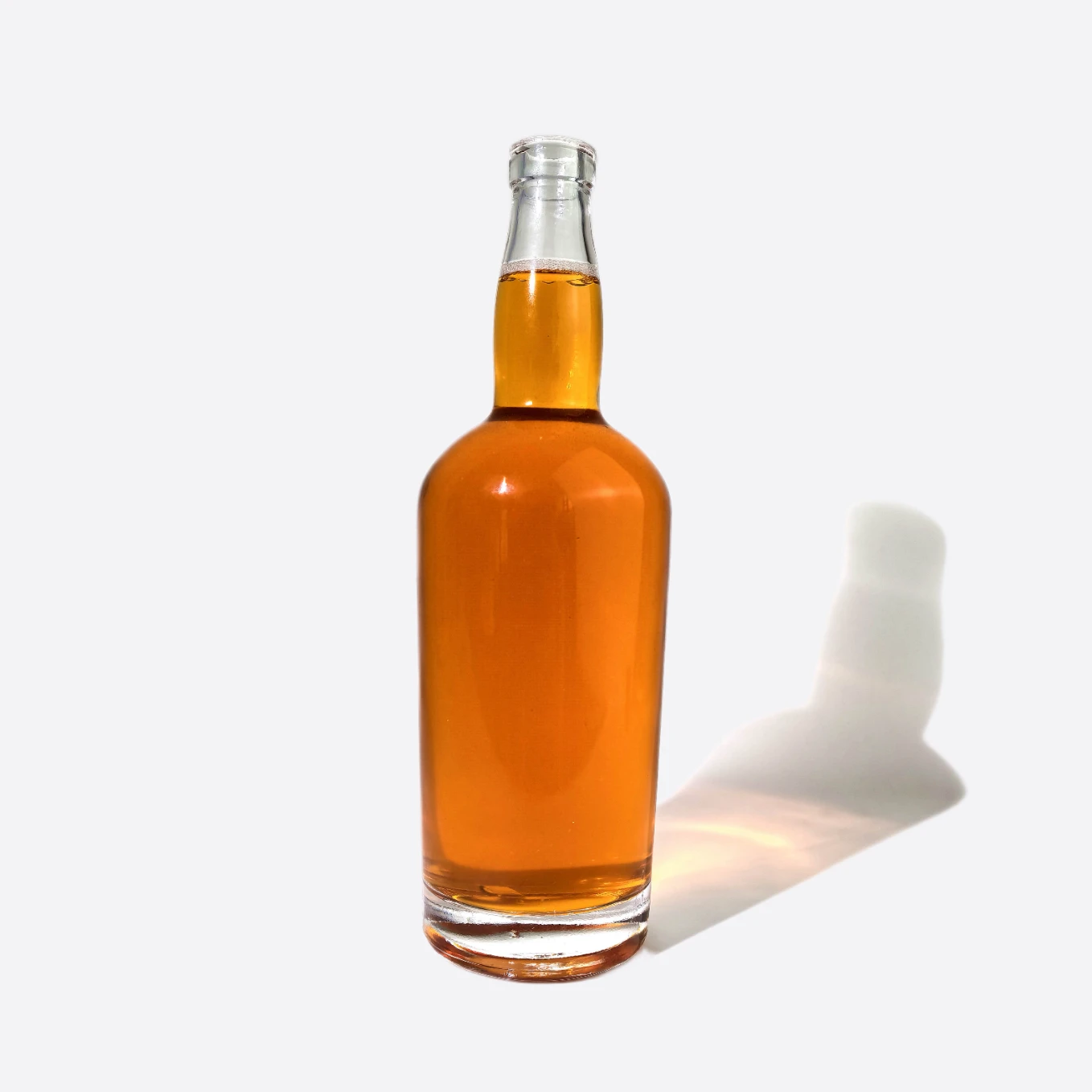 750ml Classic Popular Glass Bottle - Timeless Spirits Design