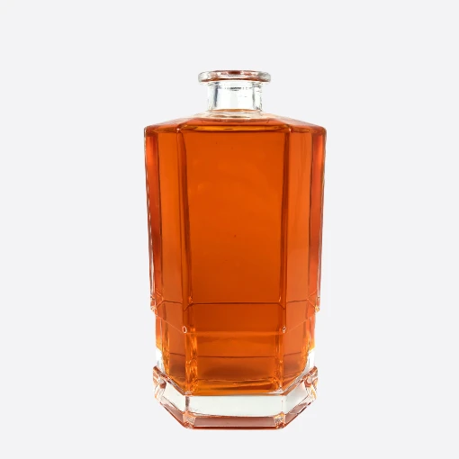 750ml Luxury Glass Bottle - Premium Spirits Design